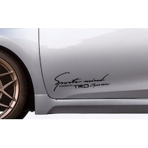 Toyota Trd Yan Kapı Çamurluk Sticker Araba Oto Yapıştırma 2 Adet