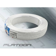 Platoon PL-8707 2'li Telefon Kablo 100 M