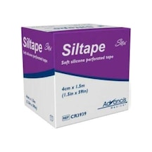 Sıltape Yumuşak Silikon Bant, Delikli, 4 Cm X 1,5 M, 4 Cm X 1,5 M