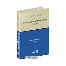 Turkish Penal Procedure Code - Feridun Yenisey - Beta Yayınları