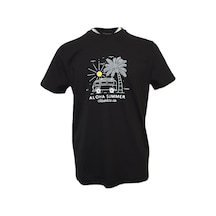 Vıgoss Actıon Baskılı Erkek T-shırt 62914-03370 SIYAH