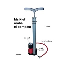Bisiklet Pompası Araba Pompası Lstik Pompası Tekerlek Pompası