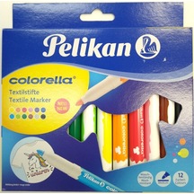 Pelikan Tekstil Kalemi Colorella 12 Li 815 584 Çok Renkli