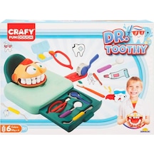Crafy Dr. Toothy Oyun Hamuru Seti 15 Parça