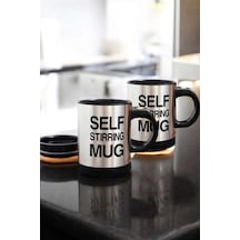 Zenvia Yazılı Mug Kupa Karıştırıcı Özelliği Ve Paslanmaz Çelik Znv2026 Çok Renkli