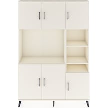 Arges Dolap 10 Raflı 6 Kapaklı 132x30x195 Aytaşı-aytaşı/aytaşı Aytaşı