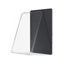 Forzacase Samsung Galaxy Tab S7 Plus T970 İle Uyumlu Silikon Kılıf Şeffaf - Fc013 Şeffaf