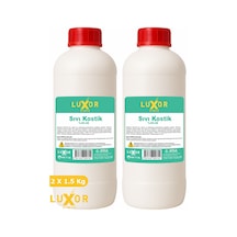 Luxor Kimya Sıvı Kostik 1.5 x 2 ad %45-48 (3 kğ)