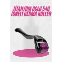 Ergonomik Titanyum Dermaroller 540 Iğneli 1 Mm Cilt Bakımı