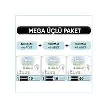 Bio Natural Premium Plus Hijyenik Ped Mega Paket Normal 46x3 138 Adet