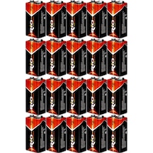 Rio 20li 9v Volt Kare Pil Elektronik Pili Çinko Karbon Pil Zn-c 9 V