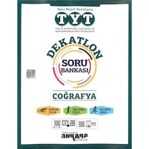 Tyt Coğrafya Dekatlon Soru Bankası