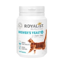 Royalist Brewers Yeast Kediler İçin Deri Tüy Sağlığı ve Koku Gide