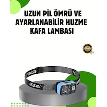 53 Modlu Süper Parlak Led Kafa Lambası Type C Şarjlı Güç Göstergeli Mh-hs1243-3835