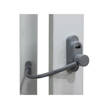 Penkid Çelik Halatlı Kablolu Pvc Pencere Çocuk Emniyet Kilidi Gri