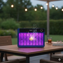 River World Sivrisinek Lambası 3000 V Kablosuz Şarj Edilebilir 4000 Mah