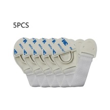 Çocuk Güvenliği Dolap Kilidi Güvenlik Koruma Çekmece Kapı Dolap Kilitleri Plast 5pc-white 5pc-white Çok Renkli