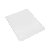 Newdaki Beyaz Dikdörtgen Bilgisiyar Notebook Bileklik Destekli Ergonomik Optik Mousepad 19x23 cm