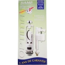 Tema Siamp Çift Basmalı 49-93 Rezervuar Iç Takım 3-6lt Beyaz