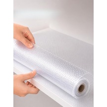 Beylini%100 Eva Şeffaf Raf Örtüsü 2 Mt X 30 Cm Kesilebilir Buzdolabı Çekmece Raf İçi Tezgah Üstü Kaplama Su Ge
