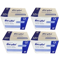 Beybi 21 G X 11/4" Steril Yeşil İğne Ucu 100 Adet 4 Kutu