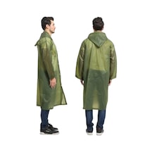 Tezzgelsin Erkek Rüzgar Geçirmez Kapüşonlu Yağmurluk Haki Yeşil