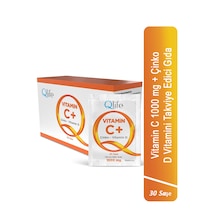 Vitamin C Plus - C Vitamini Ve Çinko Ve D Vitamini 30 Şase