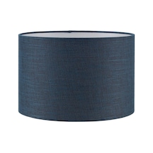 Lacivert Silindir Lambader Başlığı Çap 30 Cm Kumaş Lb818 Lacivert Silindir Lambader Başlığı Çap 30 Cm Kumaş Lb818