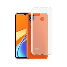 Newface Xiaomi Redmi 9c Kılıf Lüx Şeffaf Silikon Şeffaf