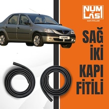 Dacia Logan 1.nesil Sağ Ön Ve Arka Kapı Fitili-a Kalite-numlas-nm6833