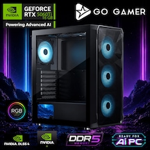Go Gamer E407 ULTRA 5 225F 16 GB 512 GB SSD RTX5060Ti 16 GB Free Dos Oem Paket Masaüstü Oyuncu Bilgisayarı