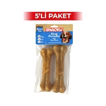 Snacky Natural Köpek Çiğneme Kemiği 15 Cm 2'li 5 Paket