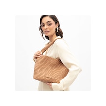 Sisley Camel Omuz Çantası Kadın Sly 329 Sısley