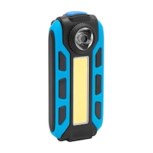 Pilli El Feneri Cob ve Led Aydınlata Kısımlı 2 Mod Kamp Feneri Ça Siyah Pilli El Feneri Cob ve Led Aydınlata Kısımlı 2 Mod Kamp Feneri Ça Siyah