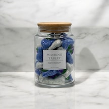 Selka Home Yıkama Tableti Kavanozu 890 Ml Şeffaf