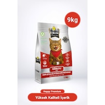 Happy Kısırlaştırılmış Sığır Etli Kuru Kedi Maması 9 KG