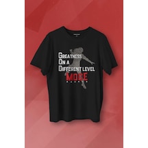 Unisex T-shirt God Mode Roman Reigns Amerikan Güreşi Gym Spor Boks Siyah Baskılı Tişört 001