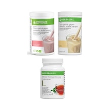 Herbalife 1 Ahududulu Ve Beyaz Çikolotalı Shake + 1 Çikolotalı Shake + 1 Klasik 50gr Çay.