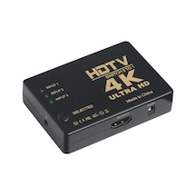 Dark Full HD 3 Giriş 1 Çıkışlı HDMI Switch (Seçici)