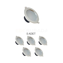Kendal Elektrik Kdl-112 Led Spot 5w Beyaz Işık Beyaz Kasa - 5 Li Paket Kendal Elektrik Kdl-112 Led Spot 5w Beyaz Işık Beyaz Kasa - 5 Li Paket