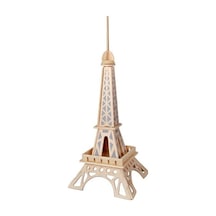 3D Ahşap Maket Küçük Eyfel Kulesi 23 Parça Puzzle