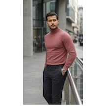 Açık Bordo - Siyah