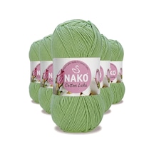 Tedar 5 Adet Cotton Lüks Yelek Tunik Kazak Bluz Hırka İpi Yünü Çağla 97578 Najmaddin (No:1) 8.5Cm X 10.5 Cm