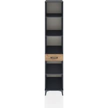 Hyperion Dolap 4 Raflı Tek Çekmeceli 44x44x221 Antrasit-çam Antrasit Hyperion Dolap 4 Raflı Tek Çekmeceli 44x44x221 Antrasit-çam Antrasit