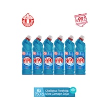 Ultra Kıvamlı Çamaşır Suyu Okaliptus 750 Gr X 6 Adet 6'lı Set