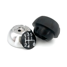 Springsun Fiat 500 2012-2018 İçin 5 Vites Siyah-gümüş Abs Vites Topuzu Diğer