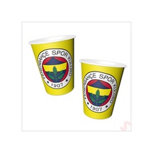 Fenerbahçe Sk Karton Bardak - 8 Adet