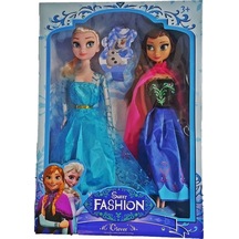 Frozen Karlar Ülkesi Anna Elsa Et Bebek Müziksiz