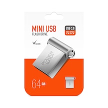 Powerway Mini 64 GB USB 3.0 Metal Flash Bellek