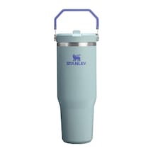 Iceflow Flip Straw Tumbler Pipetli Termos Bardak, Koyu Mavi Lupine , 0.89 Litre 1210001957466 Mavi